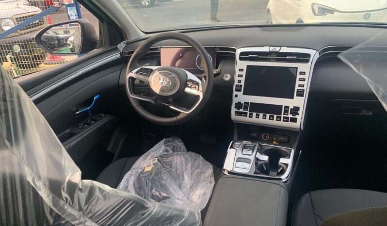 2024 Hyundai Tucson 1.6L Turbocharged 4 Cylinder Petrol Engine Blue Black SUV FWD