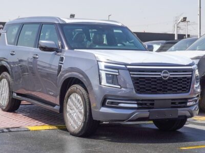 2025 Nissan Patrol LE TITANIUM 3.5l V6T Petrol Engine Grey Tan SUV GCC Specs