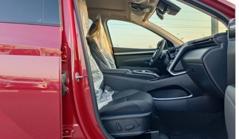 2024 Hyundai Tucson 1.6L Turbocharged 4 Cylinder Petrol Engine Red Black SUV FWD