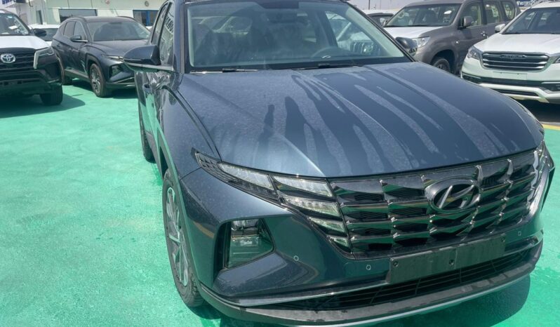 2024 Hyundai Tucson 1.6L Turbocharged 4 Cylinder Petrol Engine Blue Black SUV FWD