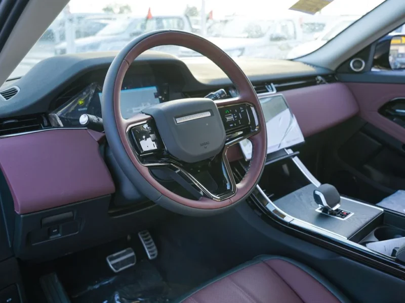 2025 Land Rover Range Rover Evoque 4 Cylinder Petrol Engine Green Burgundy SUV GCC