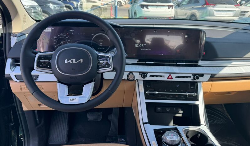 2024 Kia Carnival 3.5 Litre V6 Petrol Engine Black Tan MPV FWD GCC Specs