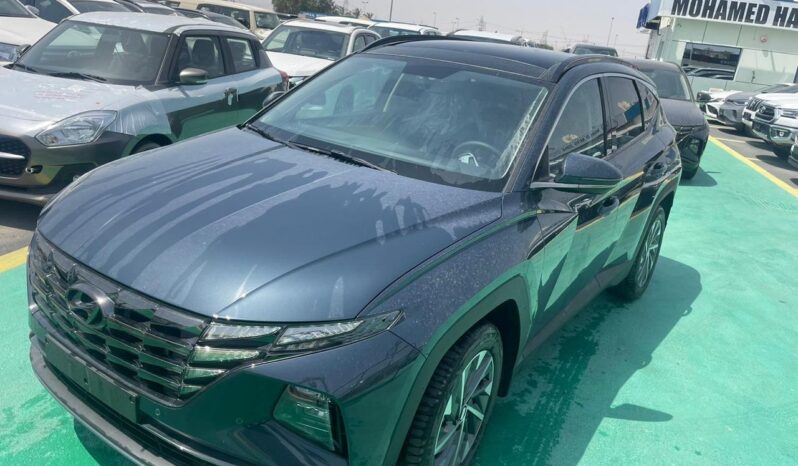 2024 Hyundai Tucson 1.6L Turbocharged 4 Cylinder Petrol Engine Blue Black SUV FWD