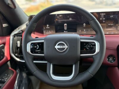 2026 Nissan Patrol LE TITANIUM 3.5l V6T Petrol Engine Blue Red SUV GCC Specs