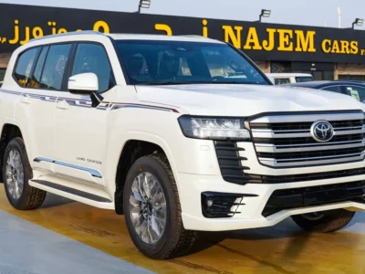 2026 Toyota Land Cruiser GXR 4.0L V6 Twin-Turbo Petrol Engine White Black SUV GCC