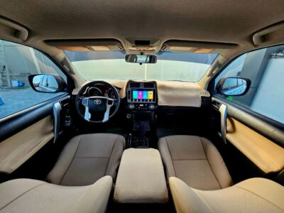 2014 Toyota Prado TXL V6 Petrol Engine 4.0 Litres White Beige SUV GCC Specs