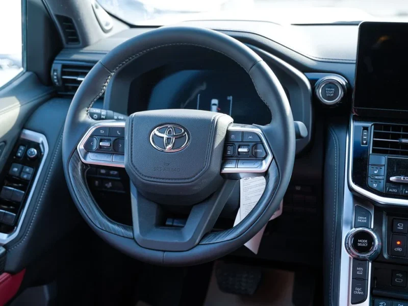 2026 Toyota Land Cruiser 3.5L V6 Twin-Turbo Petrol Engine White Red SUV GCC