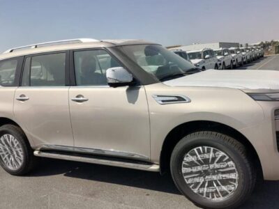 2024 Nissan Patrol 3.5 Litres V6 Twin-Turbo Petrol Engine Gold Tan SUV 4WD