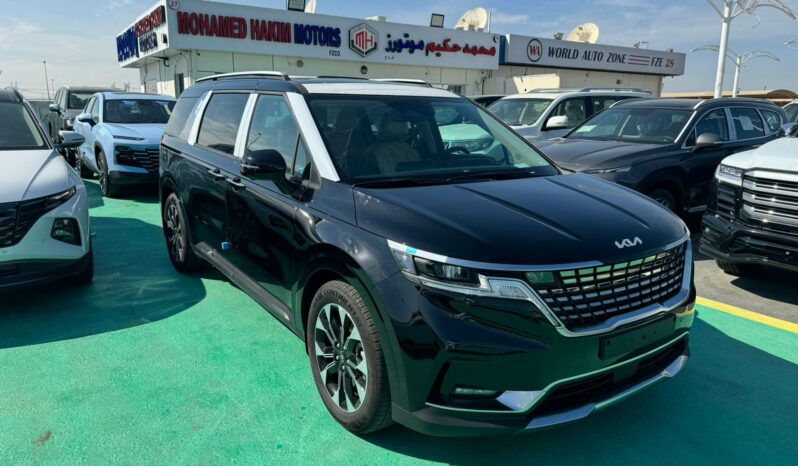 2024 Kia Carnival 3.5 Litre V6 Petrol Engine Black Tan MPV FWD GCC Specs