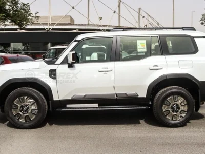 2025 Toyota Land Cruiser Prado All Rounder 2.4L 4 Cylinders Turbo Petrol White Black SUV