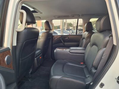 2019 Nissan Armada 5.6-liter V8 Petrol Engine White Black SUV American Specs