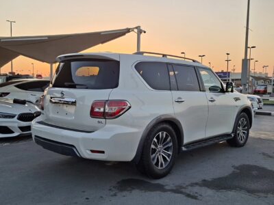 2019 Nissan Armada 5.6-liter V8 Petrol Engine White Black SUV American Specs