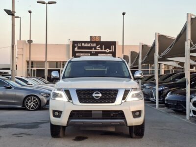 2019 Nissan Armada 5.6-liter V8 Petrol Engine White Black SUV American Specs