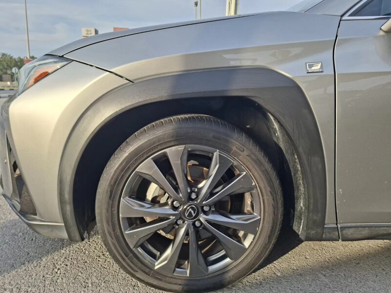 2019 Lexus UX 200 2.0-liter Inline 4-cylinder Petrol Engine Gold Red Crossover FWD GCC