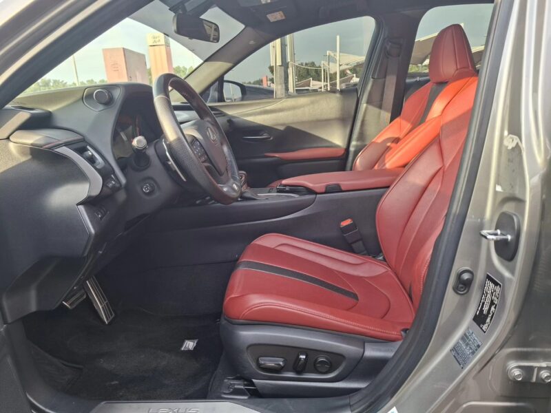 2019 Lexus UX 200 2.0-liter Inline 4-cylinder Petrol Engine Gold Red Crossover FWD GCC