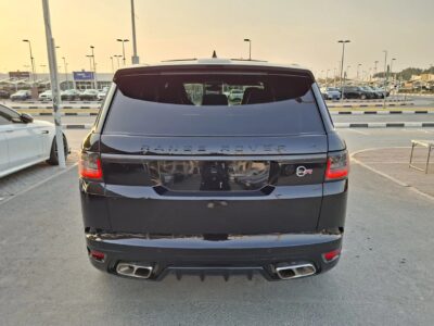2021 Land Rover Range Rover Sport SVR 5.0 Litre V8 Petrol Engine Black Red SUV AWD