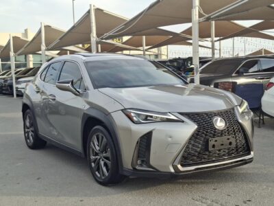 2019 Lexus UX 200 2.0-liter Inline 4-cylinder Petrol Engine Gold Red Crossover FWD GCC