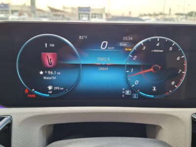 2023 Mercedes-Benz CLA 250 2.0-liter Inline-4 turbo Petrol Engine White Beige Coupe