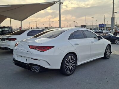 2023 Mercedes-Benz CLA 250 2.0-liter Inline-4 turbo Petrol Engine White Beige Coupe