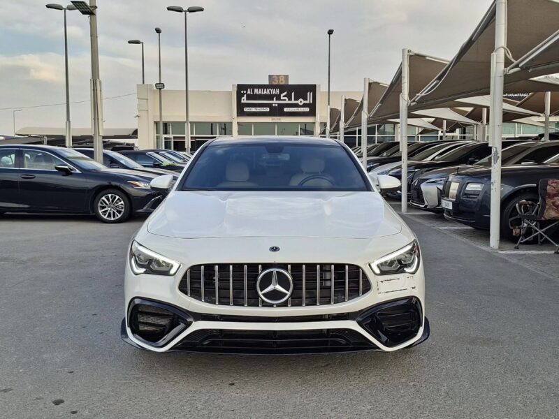 2023 Mercedes-Benz CLA 250 2.0-liter Inline-4 turbo Petrol Engine White Beige Coupe