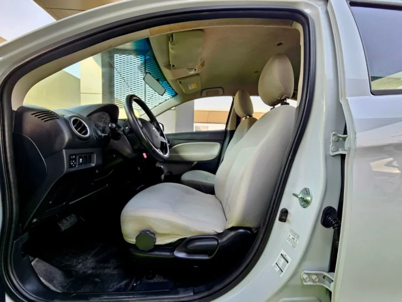 2021 Mitsubishi ATTRAGE 1.2L 3 Cylinder Petrol Engine White Beige Sedan GCC