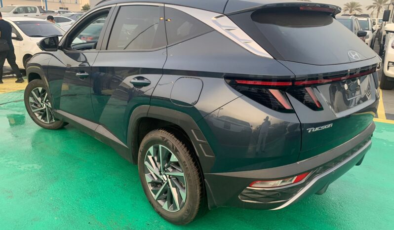 2024 Hyundai Tucson 1.6L Turbocharged 4 Cylinder Petrol Engine Blue Black SUV FWD