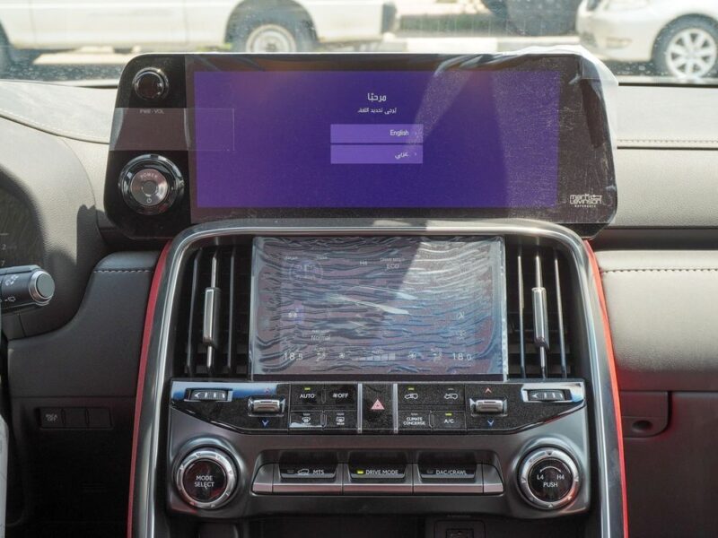 2025 Lexus LX 700h FSport 3.5 Litres V6 Hybrid Engine Black Red SUV GCC Specs