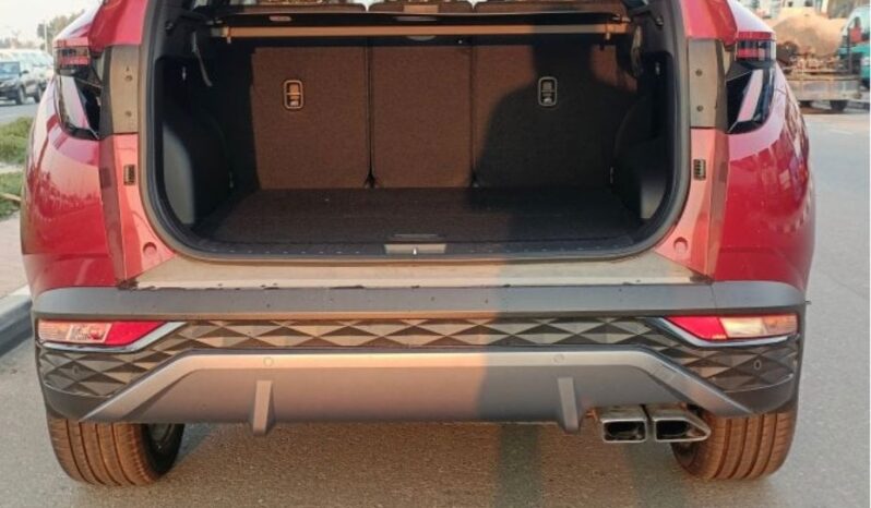 2024 Hyundai Tucson 1.6L Turbocharged 4 Cylinder Petrol Engine Red Black SUV FWD