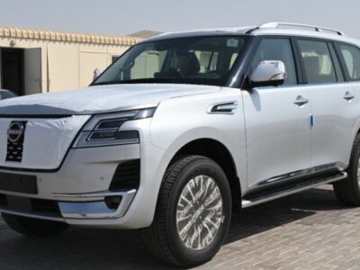 2024 Nissan Patrol 3.5 Litres V6 Twin-Turbo Petrol Engine Silver Tan SUV 4WD