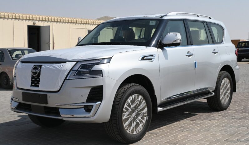 2024 Nissan Patrol 3.5 Litres V6 Twin-Turbo Petrol Engine Silver Tan SUV 4WD