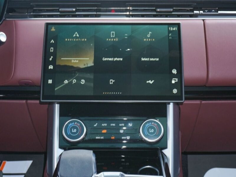 2024 Land Rover Range Rover HSE P530 8 Cylinder Petrol Engine Black Red SUV GCC