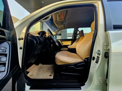 2014 Toyota Prado TXL V6 Petrol Engine 4.0 Litres White Beige SUV GCC Specs