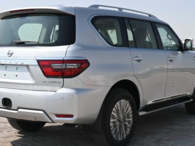 2024 Nissan Patrol 3.5 Litres V6 Twin-Turbo Petrol Engine Silver Tan SUV 4WD