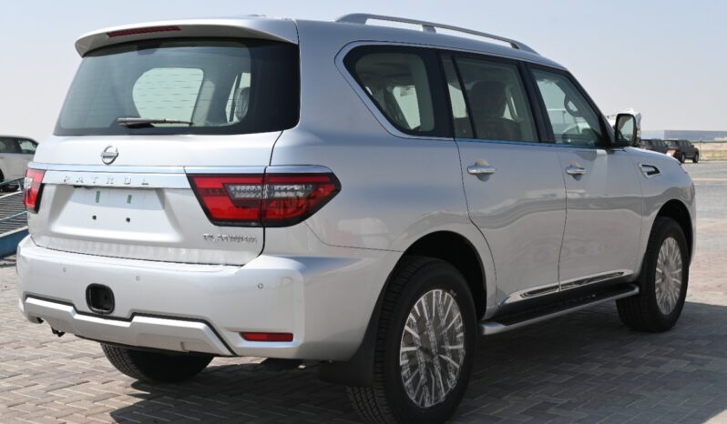 2024 Nissan Patrol 3.5 Litres V6 Twin-Turbo Petrol Engine Silver Tan SUV 4WD
