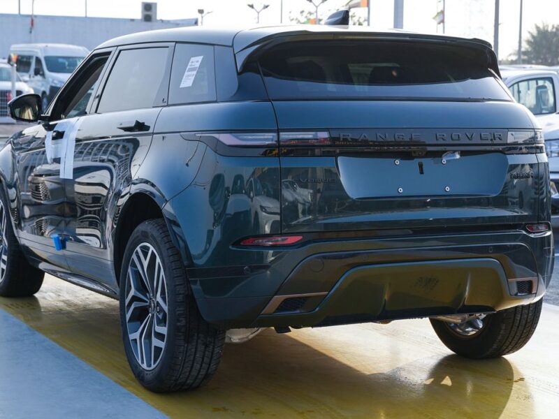 2025 Land Rover Range Rover Evoque 4 Cylinder Petrol Engine Green Burgundy SUV GCC