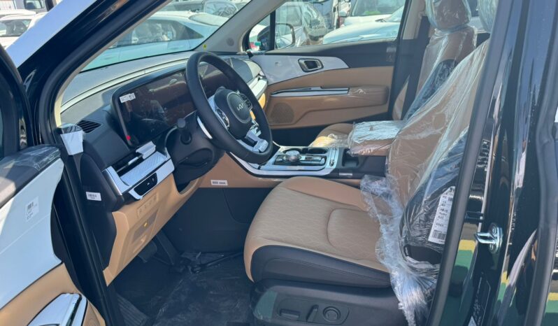 2024 Kia Carnival 3.5 Litre V6 Petrol Engine Black Tan MPV FWD GCC Specs