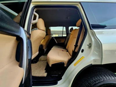 2014 Toyota Prado TXL V6 Petrol Engine 4.0 Litres White Beige SUV GCC Specs