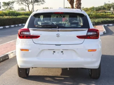 2026 Suzuki Baleno GLX 1.5L 4 Cylinders Petrol Engine AT Hatchback Automatic White Black