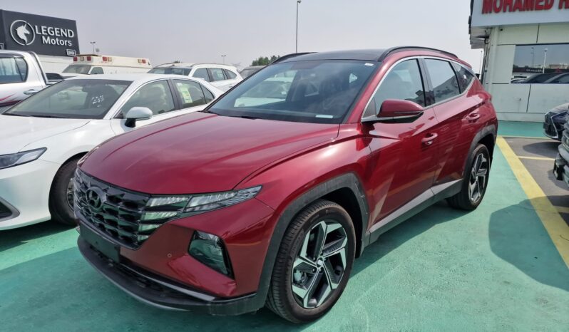 2024 Hyundai Tucson 1.6L Turbocharged 4 Cylinder Petrol Engine Red Black SUV FWD