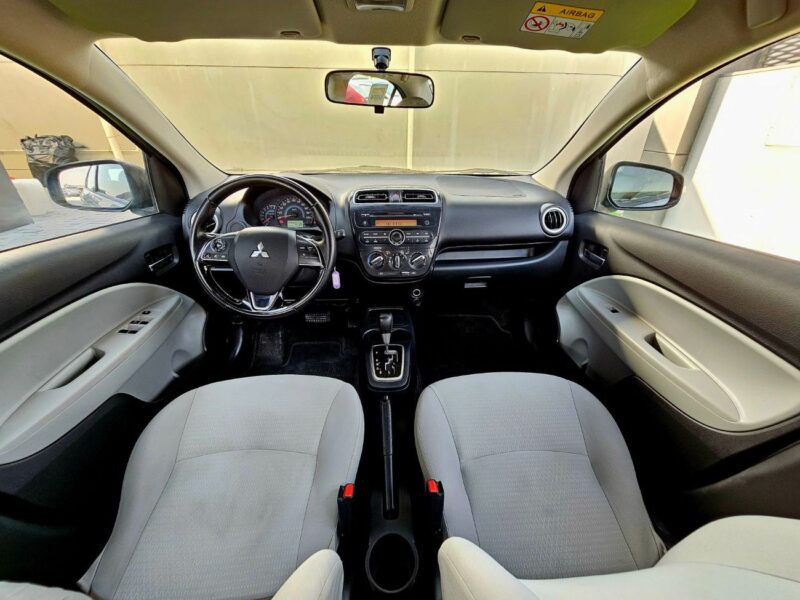 2021 Mitsubishi ATTRAGE 1.2L 3 Cylinder Petrol Engine Grey Beige Sedan GCC