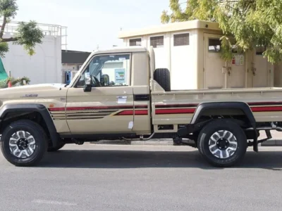 2025 Toyota Land Cruiser Pick Up LC79 Single Cabin 4.0L 6 Cylinders Engine Beige Tan