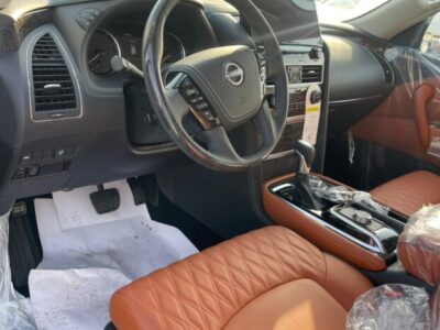 2024 Nissan Patrol 3.5 Litres V6 Twin-Turbo Petrol Engine Silver Tan SUV 4WD