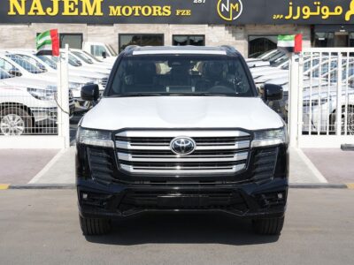 2026 Toyota Land Cruiser GXR 4.0L V6 Twin-Turbo Petrol Engine Black SUV GCC