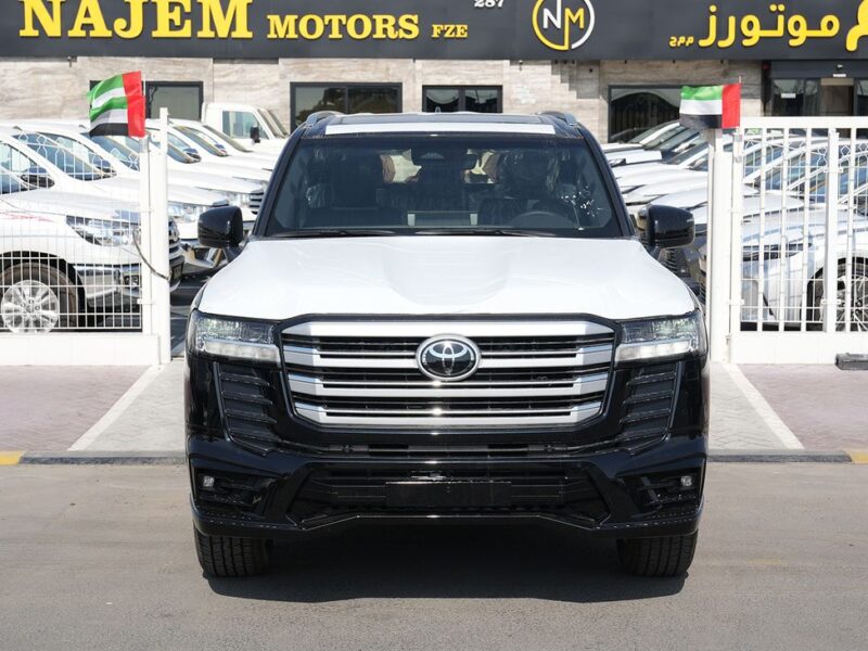 2026 Toyota Land Cruiser GXR 4.0L V6 Twin-Turbo Petrol Engine Black SUV GCC