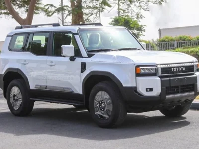 2025 Toyota Land Cruiser Prado All Rounder 2.4L 4 Cylinders Turbo Petrol White Black SUV