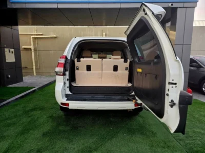 2014 Toyota Prado TXL V6 Petrol Engine 4.0 Litres White Beige SUV GCC Specs