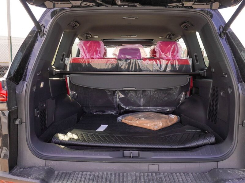 2025 Lexus LX600 FSport 3.5 Litres V6 Petrol Engine Grey Red SUV GCC Specs