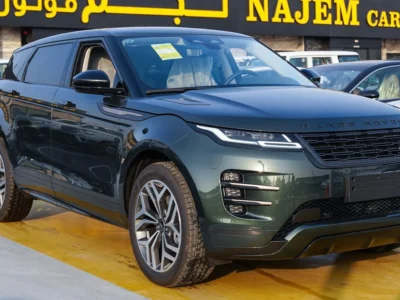 2025 Land Rover Range Rover Evoque 4 Cylinder Petrol Engine Green Burgundy SUV GCC