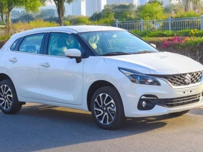 2026 Suzuki Baleno GLX 1.5L 4 Cylinders Petrol Engine AT Hatchback Automatic White Black