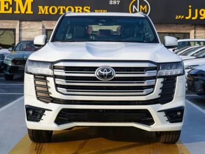 2026 Toyota Land Cruiser GXR 4.0L V6 Twin-Turbo Petrol Engine White Black SUV GCC